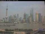 The German School of Shanghai has a webcam on the Bund.