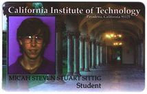 On my Caltech ID card I had a very goofy smile!